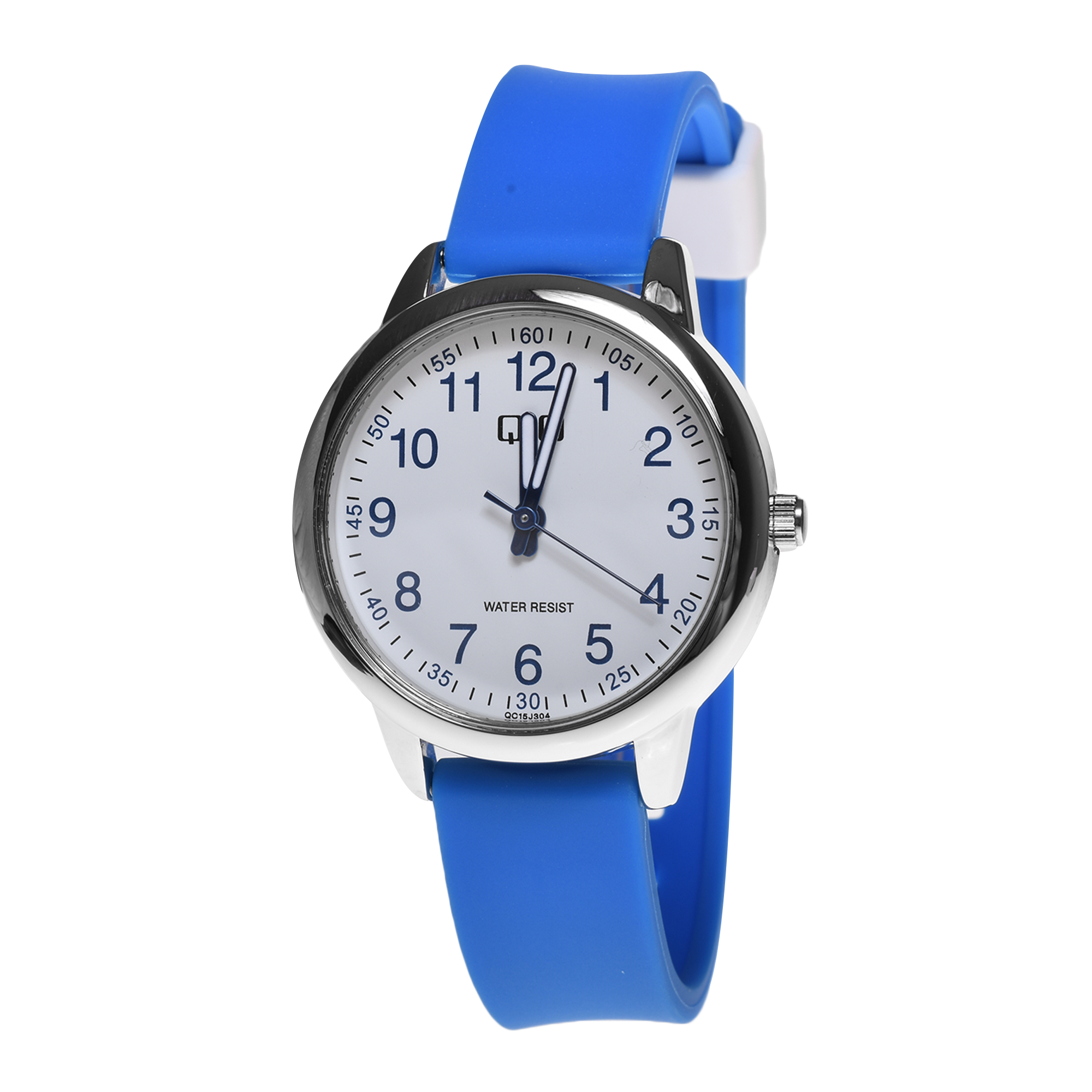 Reloj Q&Q Mujer Análogo Resistente al Agua Azul QC15J304Y