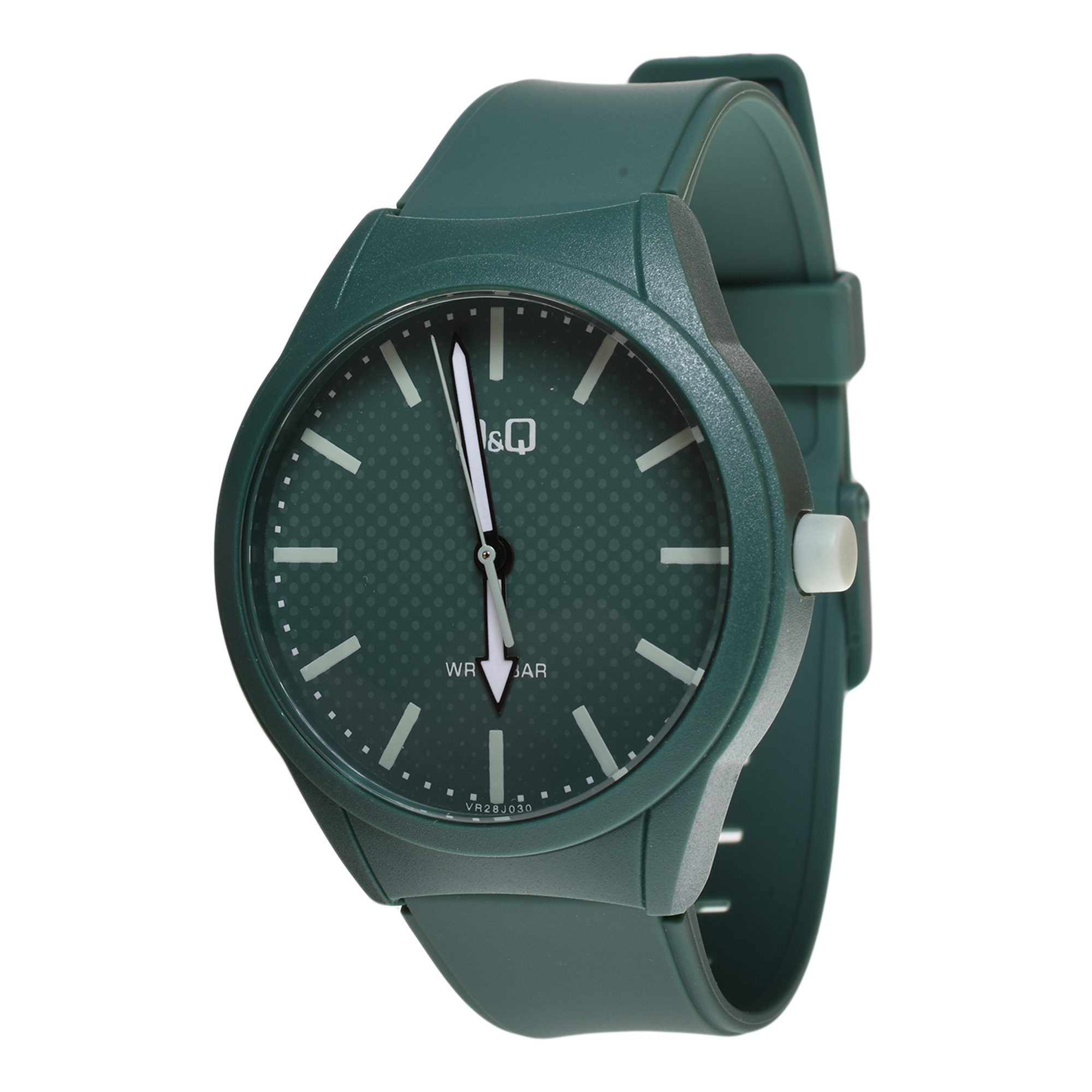 Reloj Q&Q Unisex Análogo Resistente al Agua Petroleo VR28J030Y