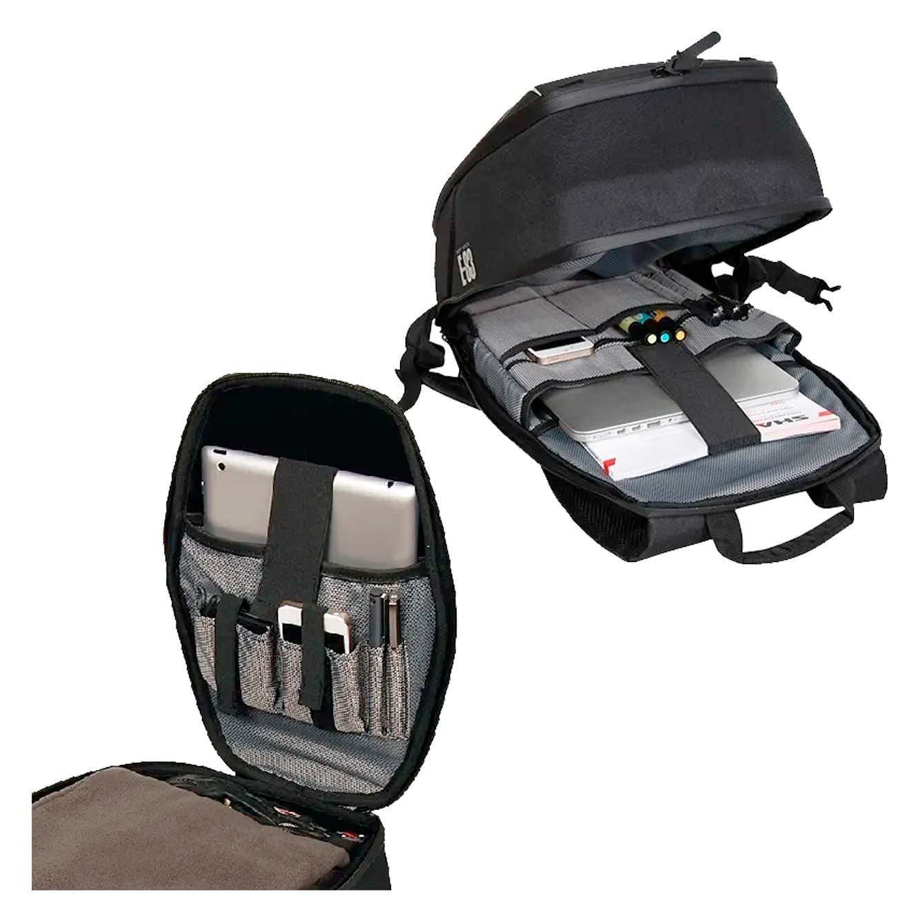 Mochila Para Motociclista Shad E83 Semirigida 17lts