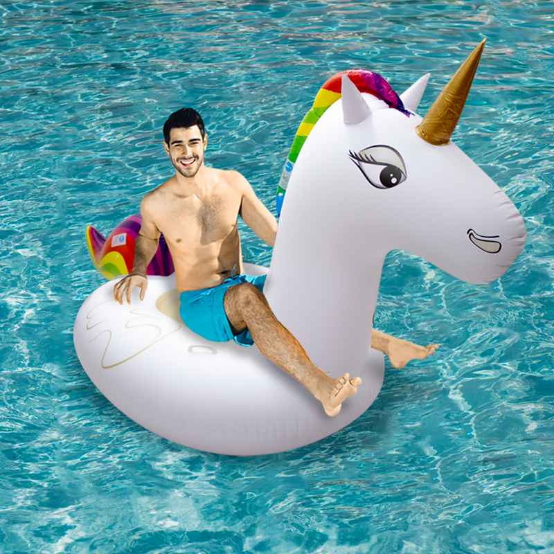 Inflable Salvavidas Unicornio Jumbo