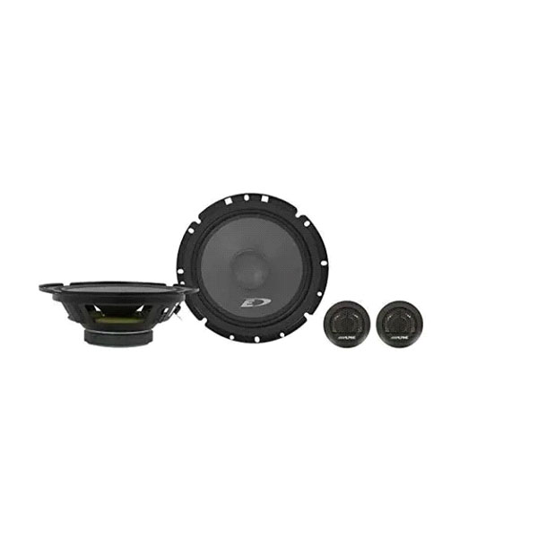 Set De Medios Alpine 6.5 De 2 Vías Serie E 280watt Sxe-1751s
