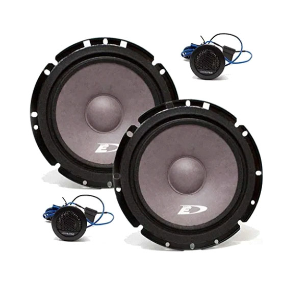 Set De Medios Alpine 6.5 De 2 Vías Serie E 280watt Sxe-1751s