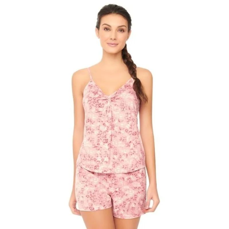 PIJAMA ILUSION SEXY CONJUNTO DE SHORT Y BLUSA 2 PIEZAS LIGERA Y FRESCA 3815