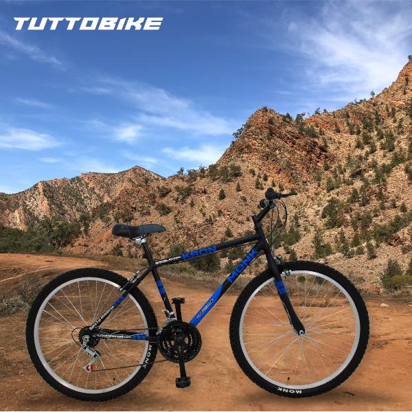 Bicicleta Montaña Rodada 26 18 Velocidades Kron Karbon Propiedades Reflejantes