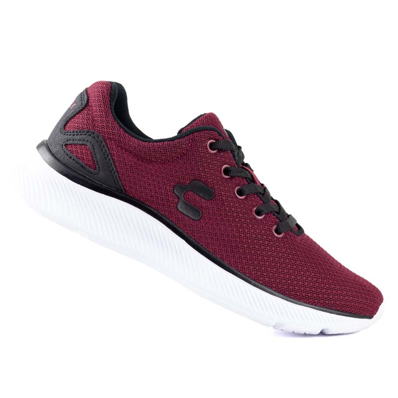 TENIS DE HOMBRE CHARLY URBANOS 1029882 VINO NEGRO RUNNING