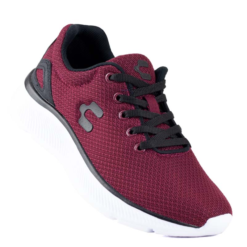 TENIS DE HOMBRE CHARLY URBANOS 1029882 VINO NEGRO RUNNING