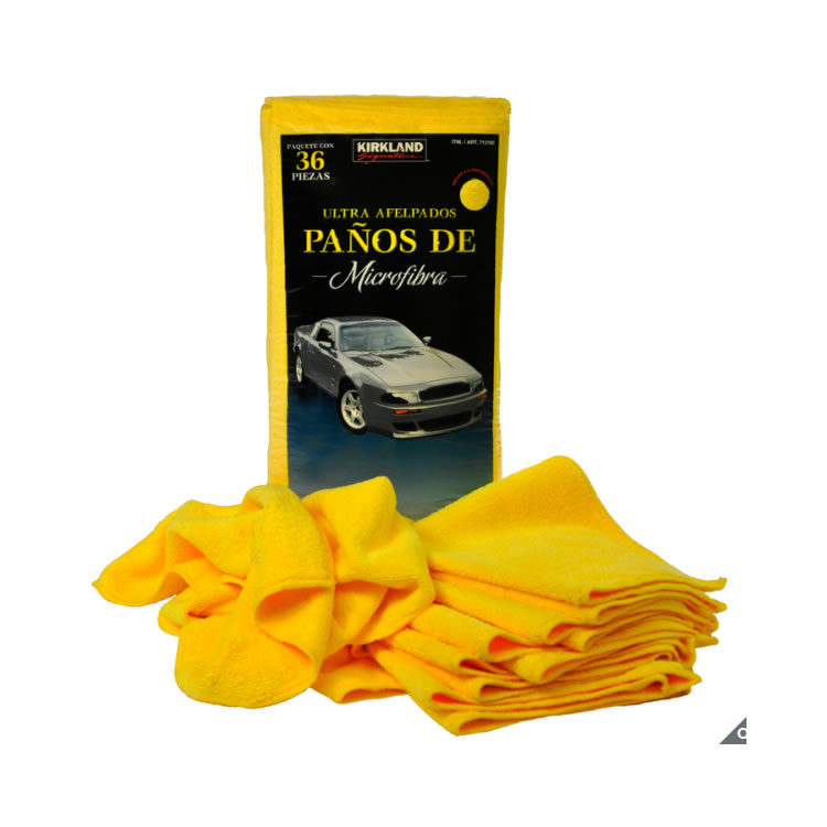 Paños de Microfibra 36 piezas Kirkland Signature 