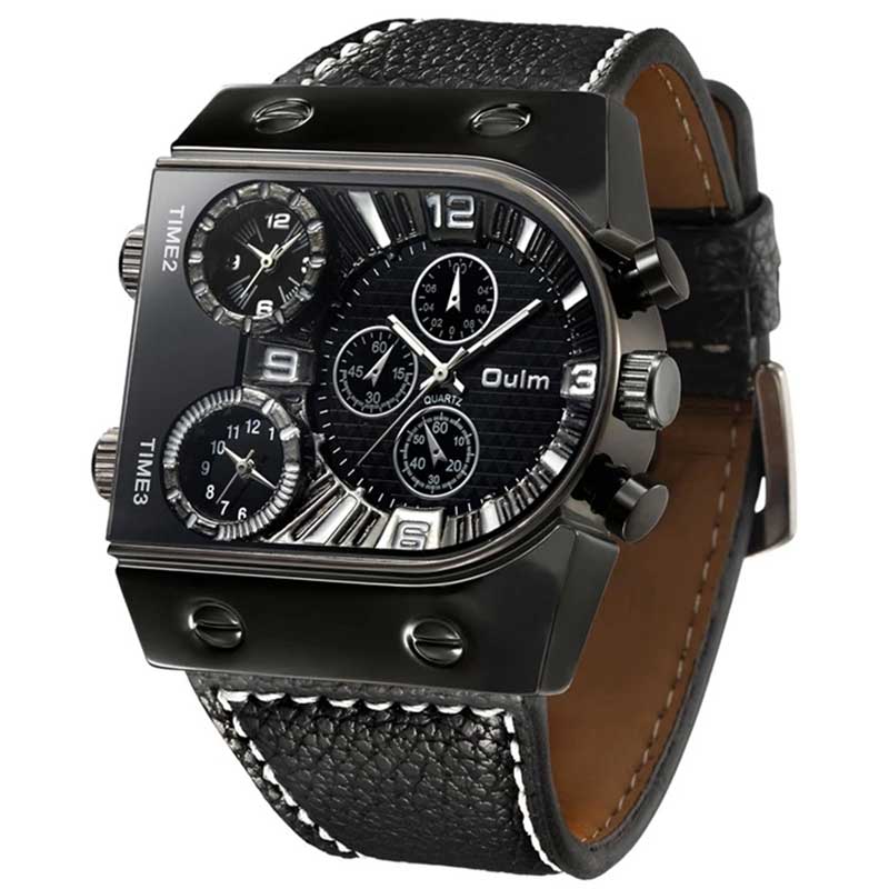 Reloj De Lujo Para Caballero 9315 Acero Inoxidable 3 Maquinas
