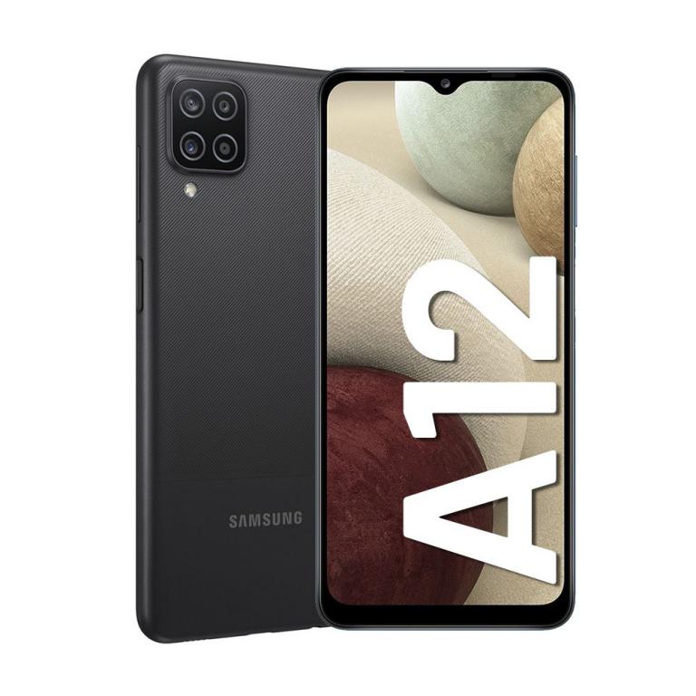 Celular Samsung A12 64GB SM-A125M/DS - Negro