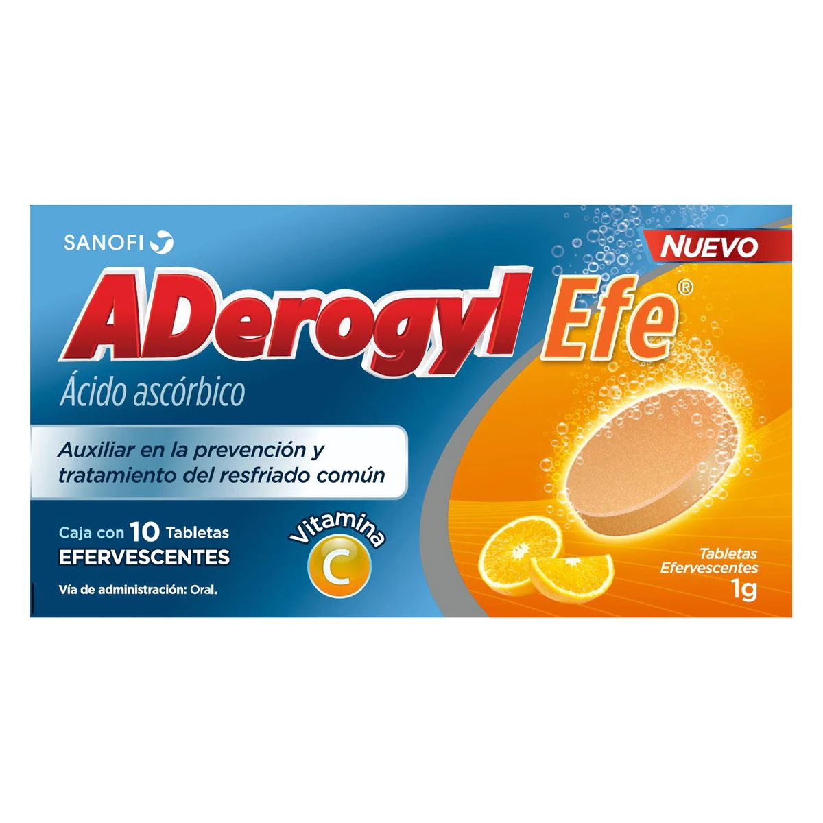 ADEROGYL EFE 1GR 10 TABS