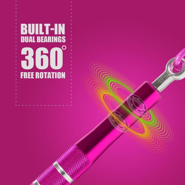 Cuerda De Saltar Ajustable Para Mujeres y Hombres