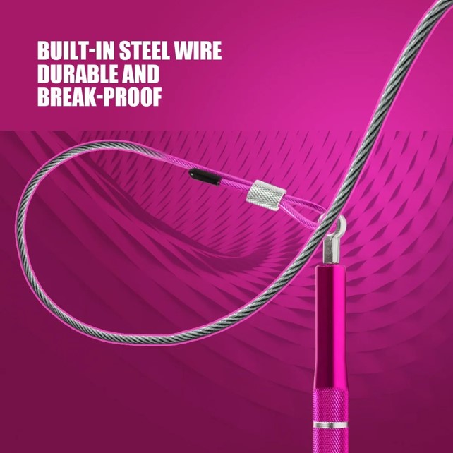 Cuerda De Saltar Ajustable Para Mujeres y Hombres