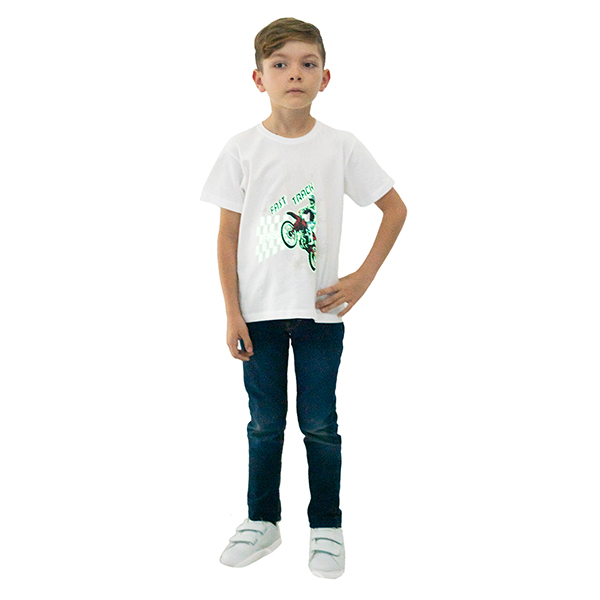 Playera Que Cambia De Color Con El Sol Y Oscuridad Niño Moto Generra 114705