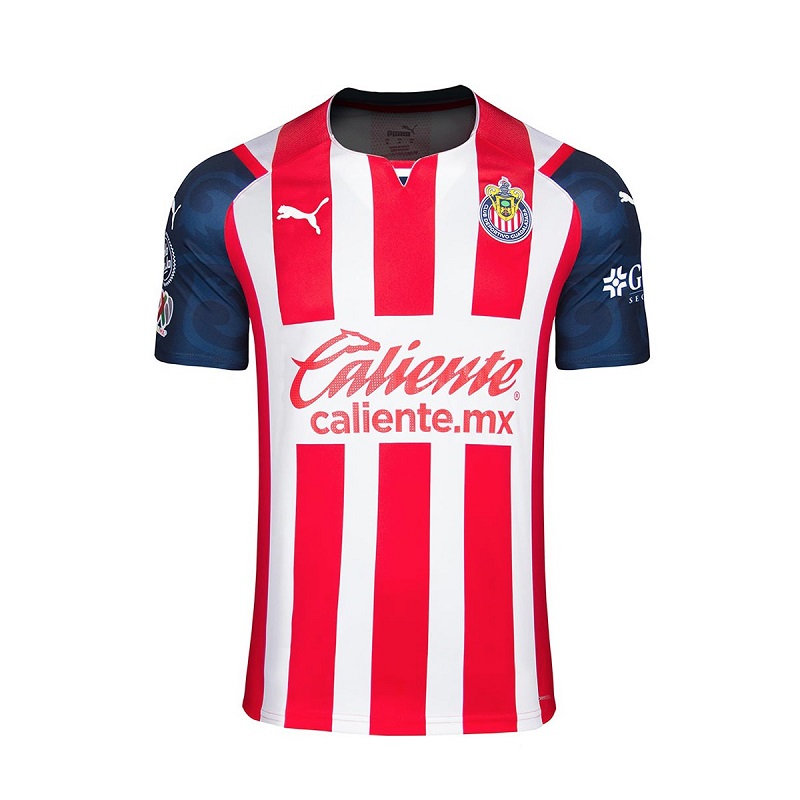 JERSEY PUMA HOMBRE CHIVAS LOCAL BLANCO/ROJO 21-22 76322901