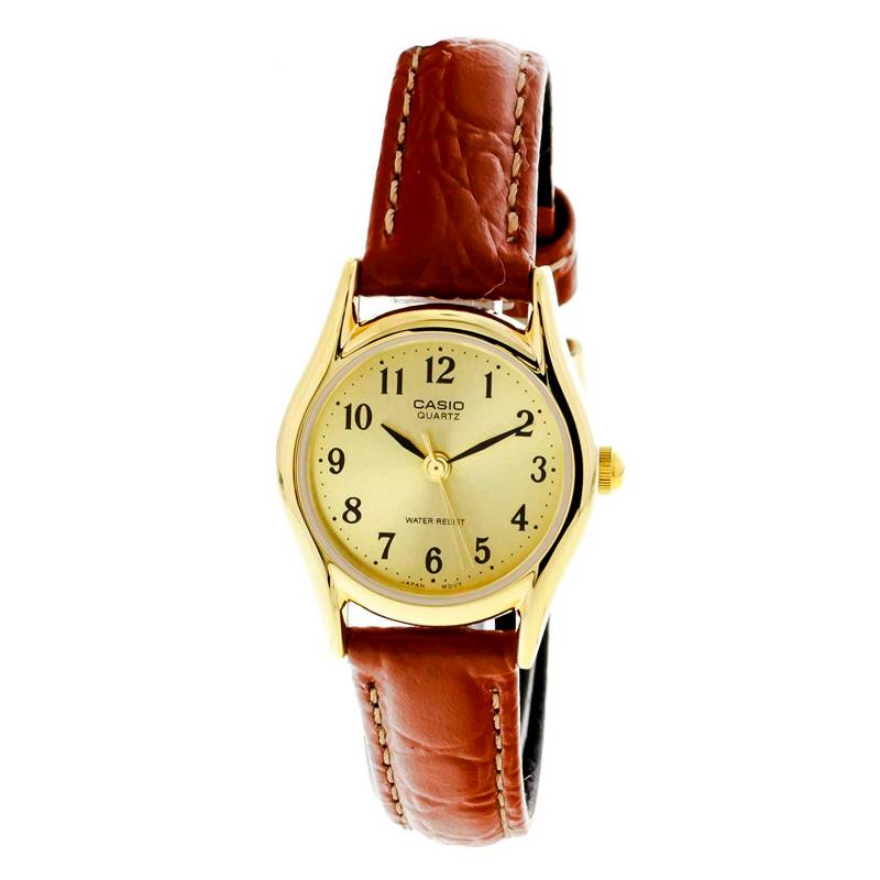 Reloj CASIO Mujer (Dorado - Marrón)