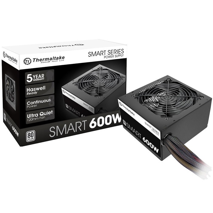 Fuente de Poder para PC Thermaltake Smart 600W