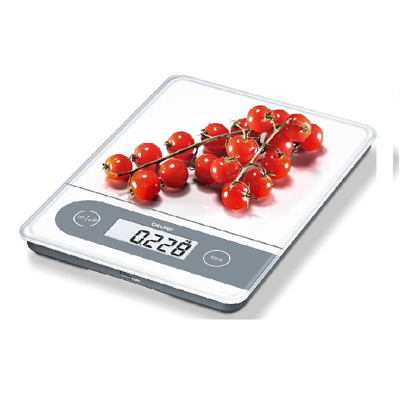 Bascula Balanza De Cocina Redonda Peach Ks49 Beurer