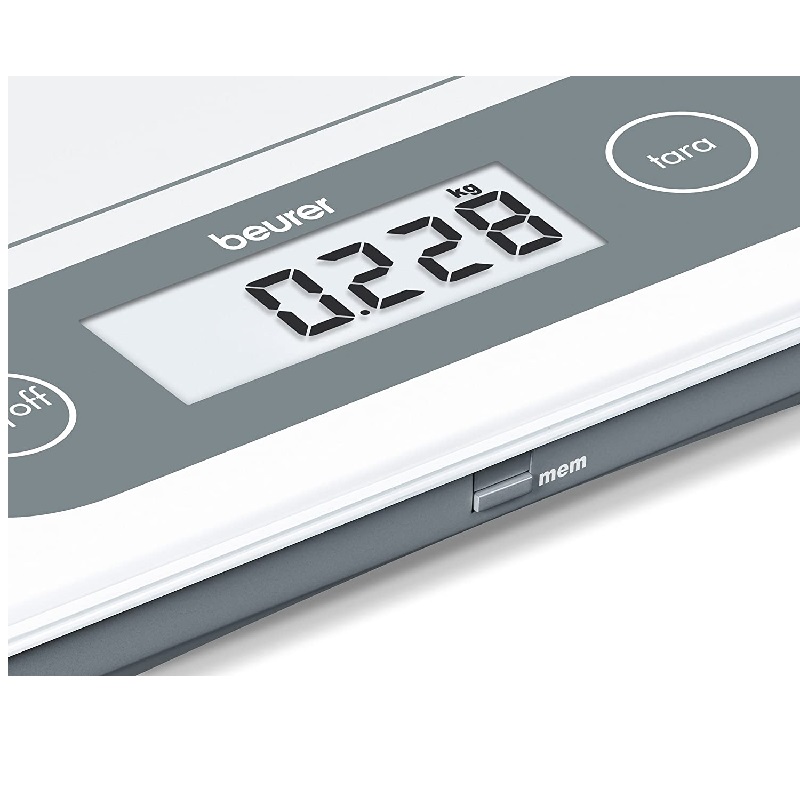 Bascula Balanza De Cocina Redonda Peach Ks49 Beurer