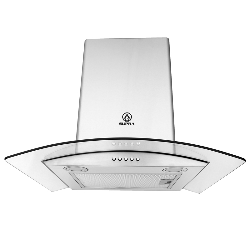 Campana extractora para cocina SUPRA CC-60 de 3 velocidades en acero inoxidable 