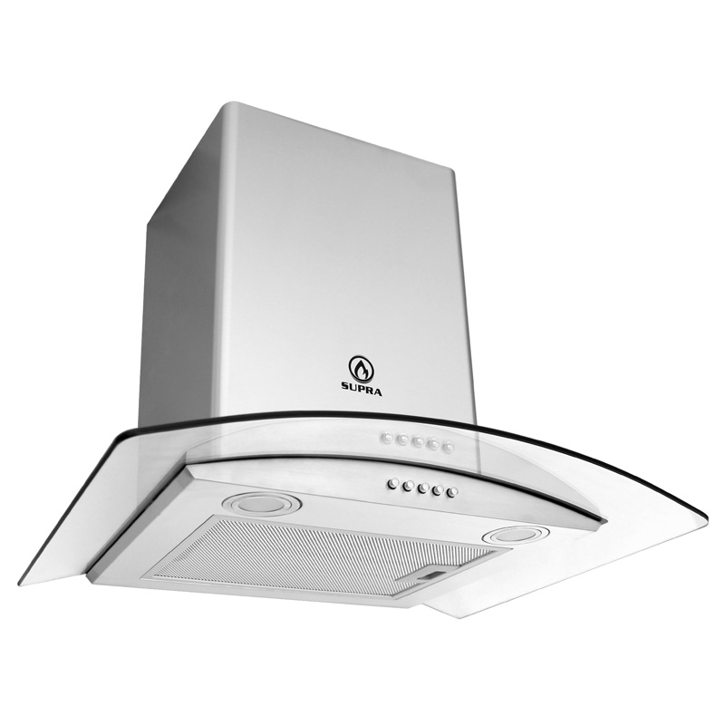 Campana extractora para cocina SUPRA CC-60 de 3 velocidades en acero inoxidable 