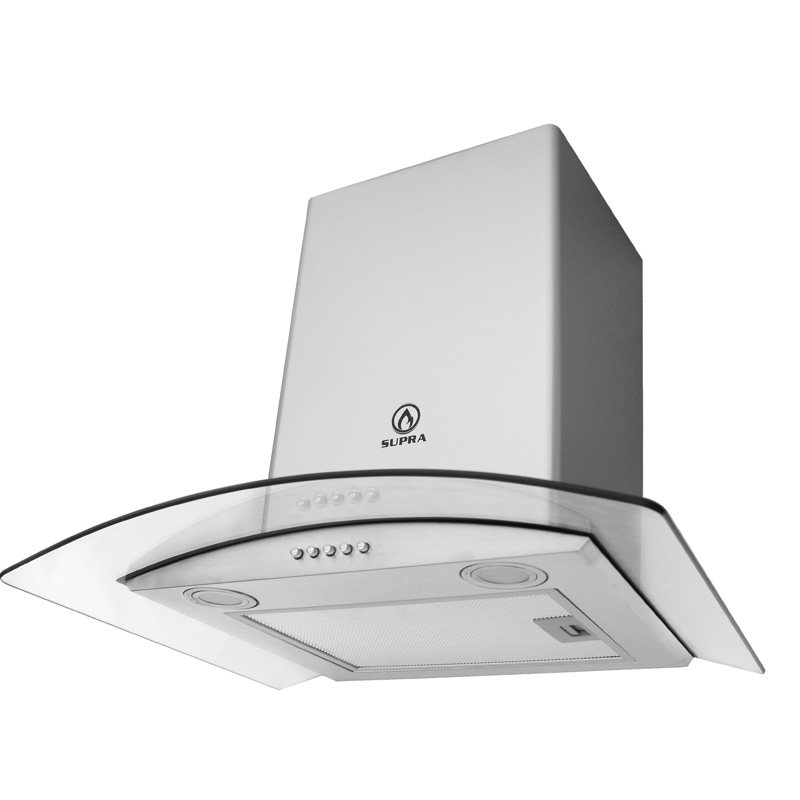 Campana extractora para cocina SUPRA CC-60 de 3 velocidades en acero inoxidable 
