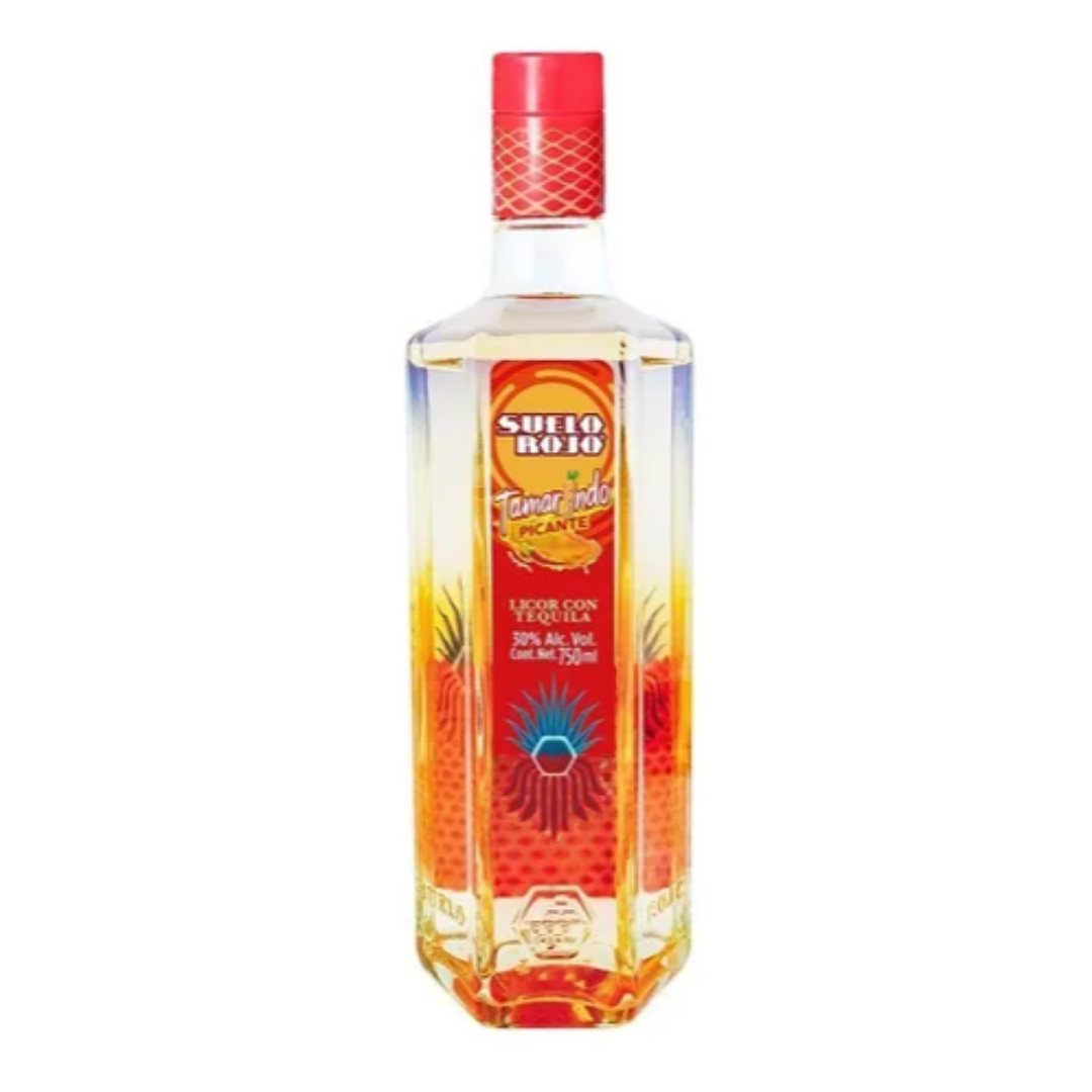 Licor Con Tequila Suelo Rojo Tamarindo Chile Yahualica 750ml