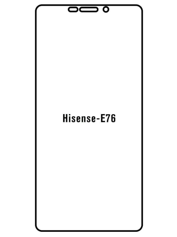 SUNSHINE Protector de Pantalla de Hidrogel Premium Para HISENSE E76