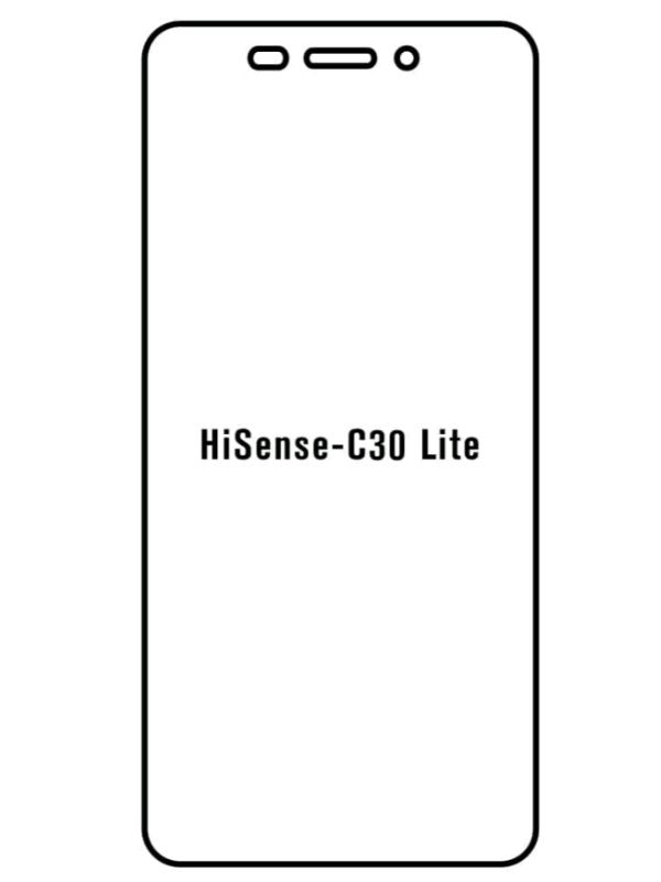 SUNSHINE Protector de Pantalla de Hidrogel Premium Para HISENSE C30 LITE