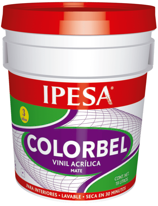 Galón Pintura Vínilica Acrilica 3 Años Interior 4 L.