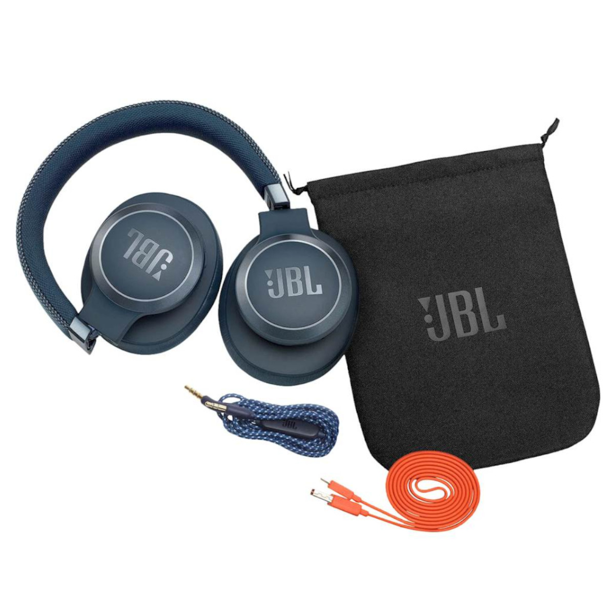 Audífonos JBL Live 650BTNC Bluetooth Alexa 30 Horas Azul
