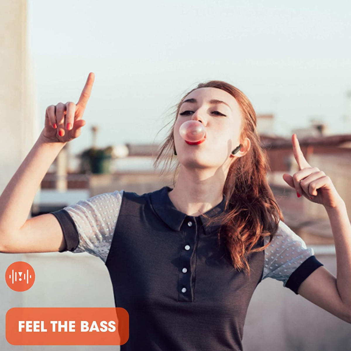 Audifonos JBL Tune 225TWS Bluetooth Pure Bass Negro