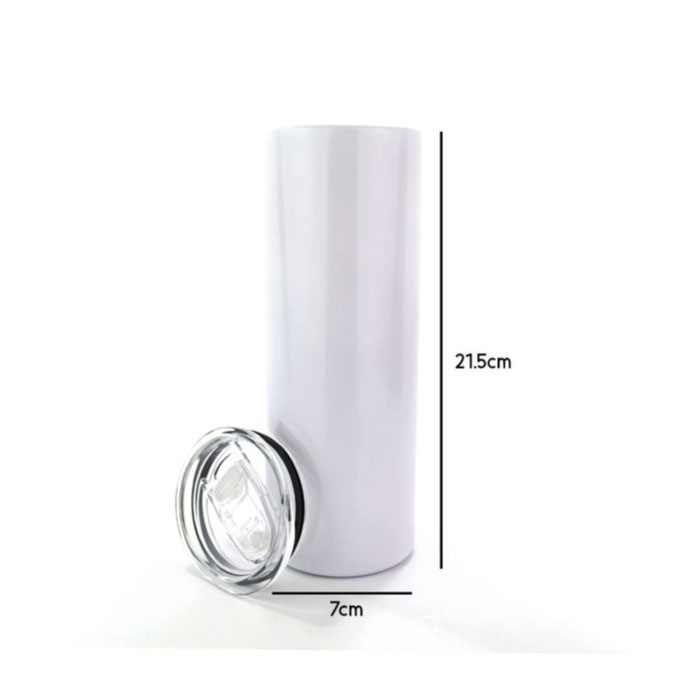 Termo skinny 20oz mágico cambia de color con la luz del sol