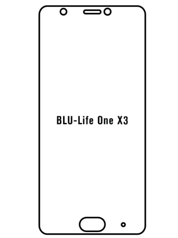 SUNSHINE Protector de Pantalla de Hidrogel Premium Para BLU LIFE ONE X3