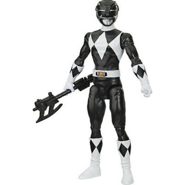 Power Rangers Mighty Morphin Ranger Negro 30 Cm Hasbro