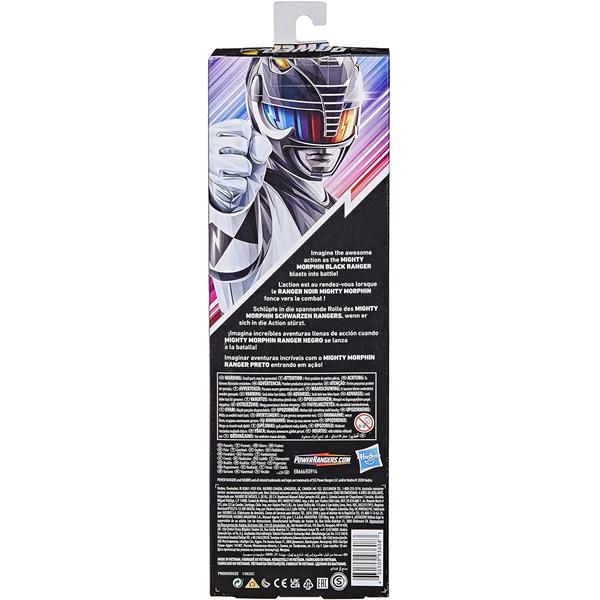 Power Rangers Mighty Morphin Ranger Negro 30 Cm Hasbro