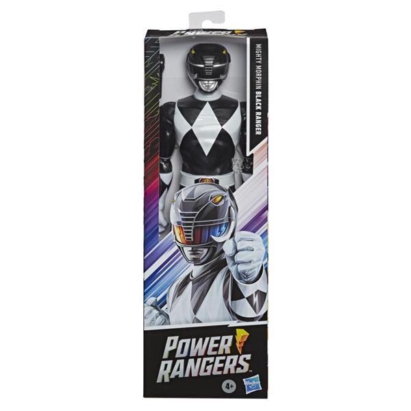 Power Rangers Mighty Morphin Ranger Negro 30 Cm Hasbro