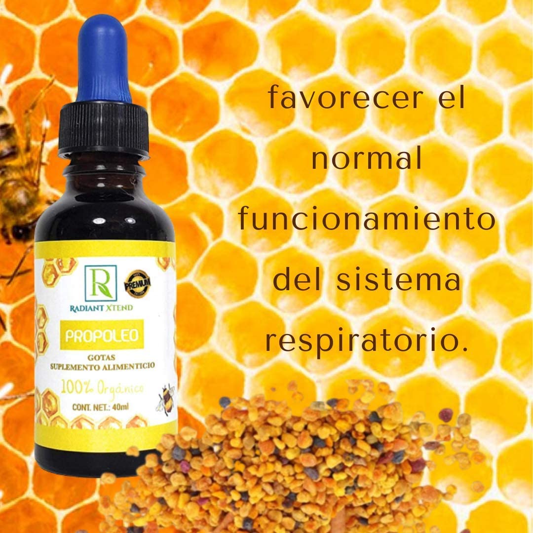 KIT DE 3 PROPOLEOS ORGANICOS EN GOTAS CONCENTRADO 100% NATURAL