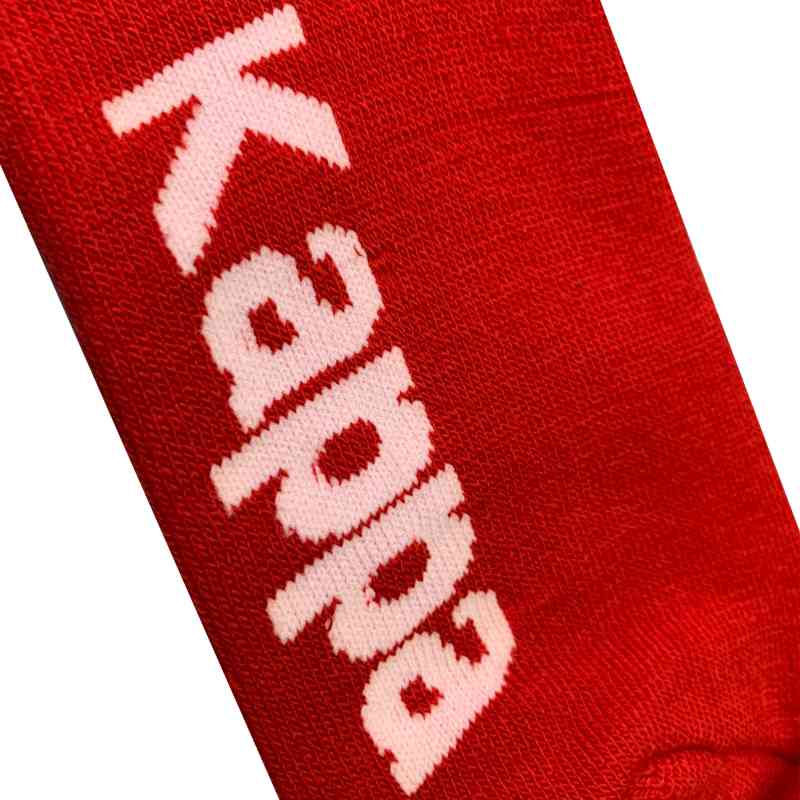 Calceta Kappa Caballero Rojo/Blanco 