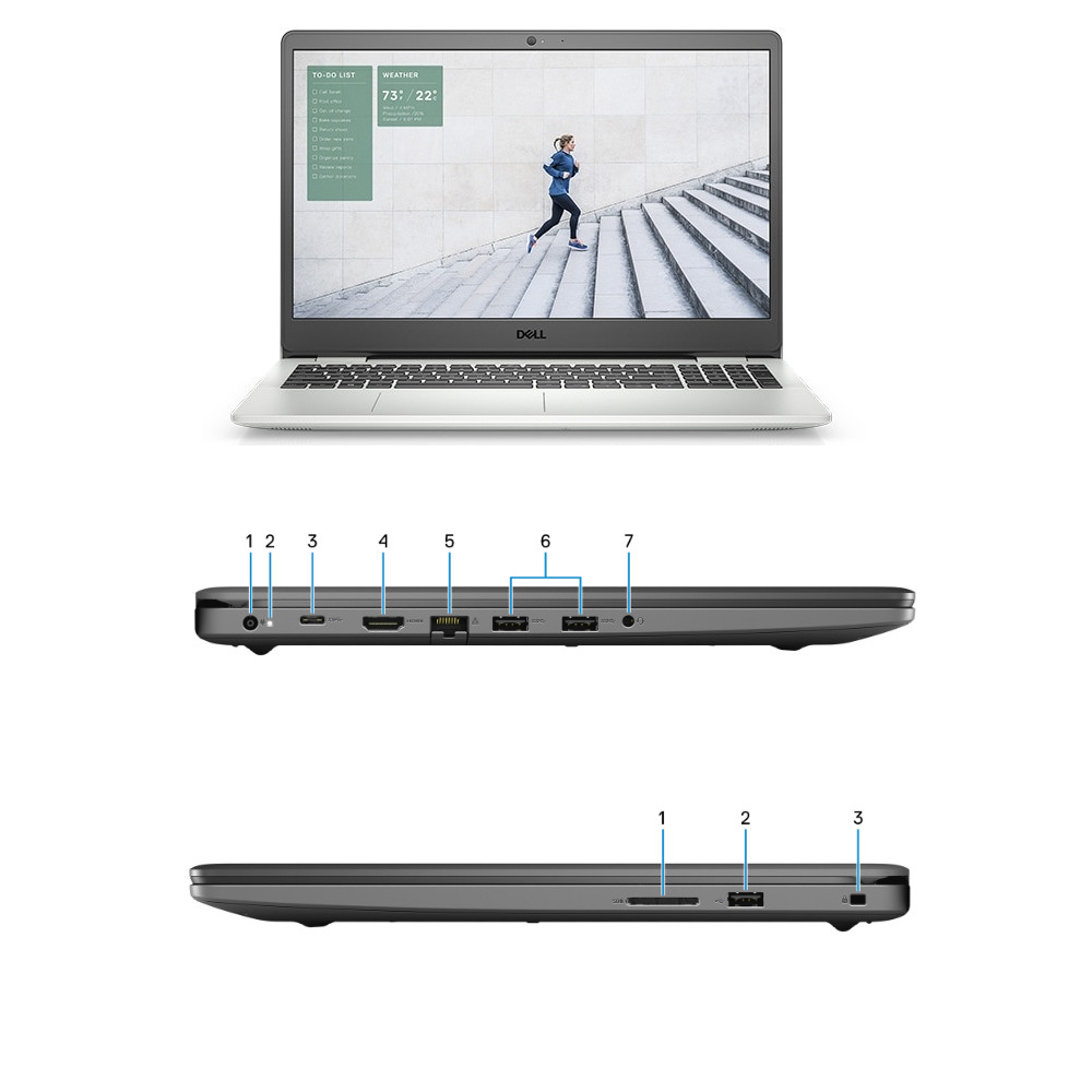 Laptop Dell Inspiron 15 3501 Core i3 1115G4 8GB 256GB SSD 15.6"