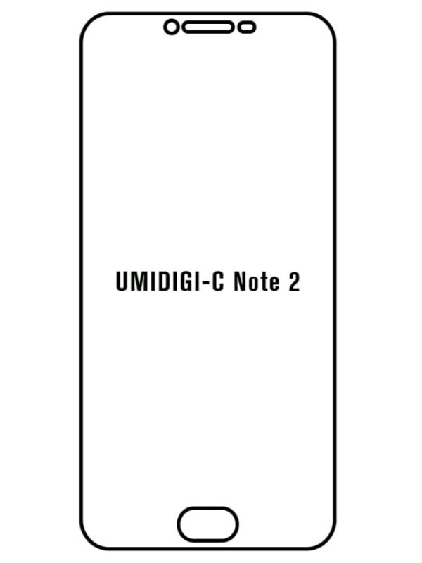 Jeco 99F Protector de Pantalla de Hidrogel Premium Para UMIDIGI C NOTE 2
