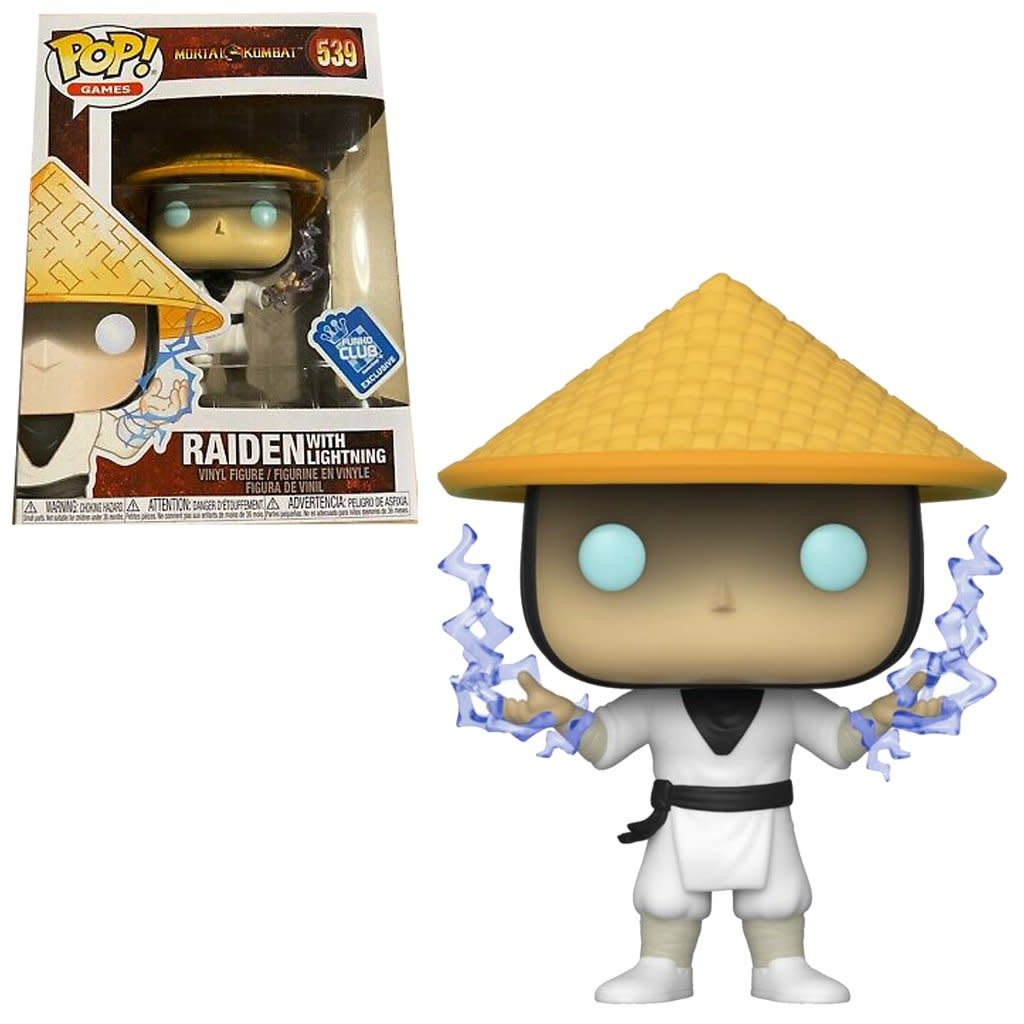 Funko Pop! Mortal Kombat- Raiden con Rayos #539