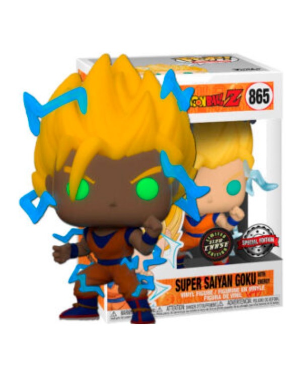 Funko pop! Dragon Ball - Super Saiyan Goku Chase GITD #865 Special Edition