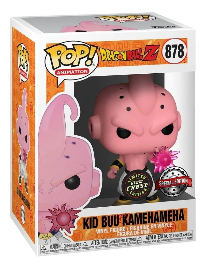Funko pop! Dragon Ball - Kid Buu Kamehameha Chase GITD #878 Special Edition