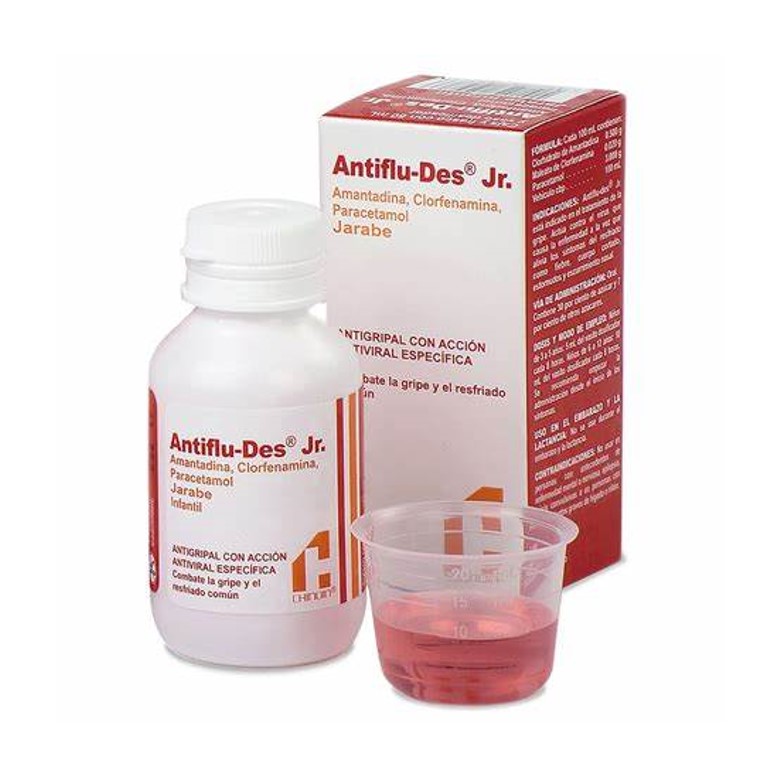 ANTIFLU-DES JR 1 FRASCO SOLUCION 60 ML