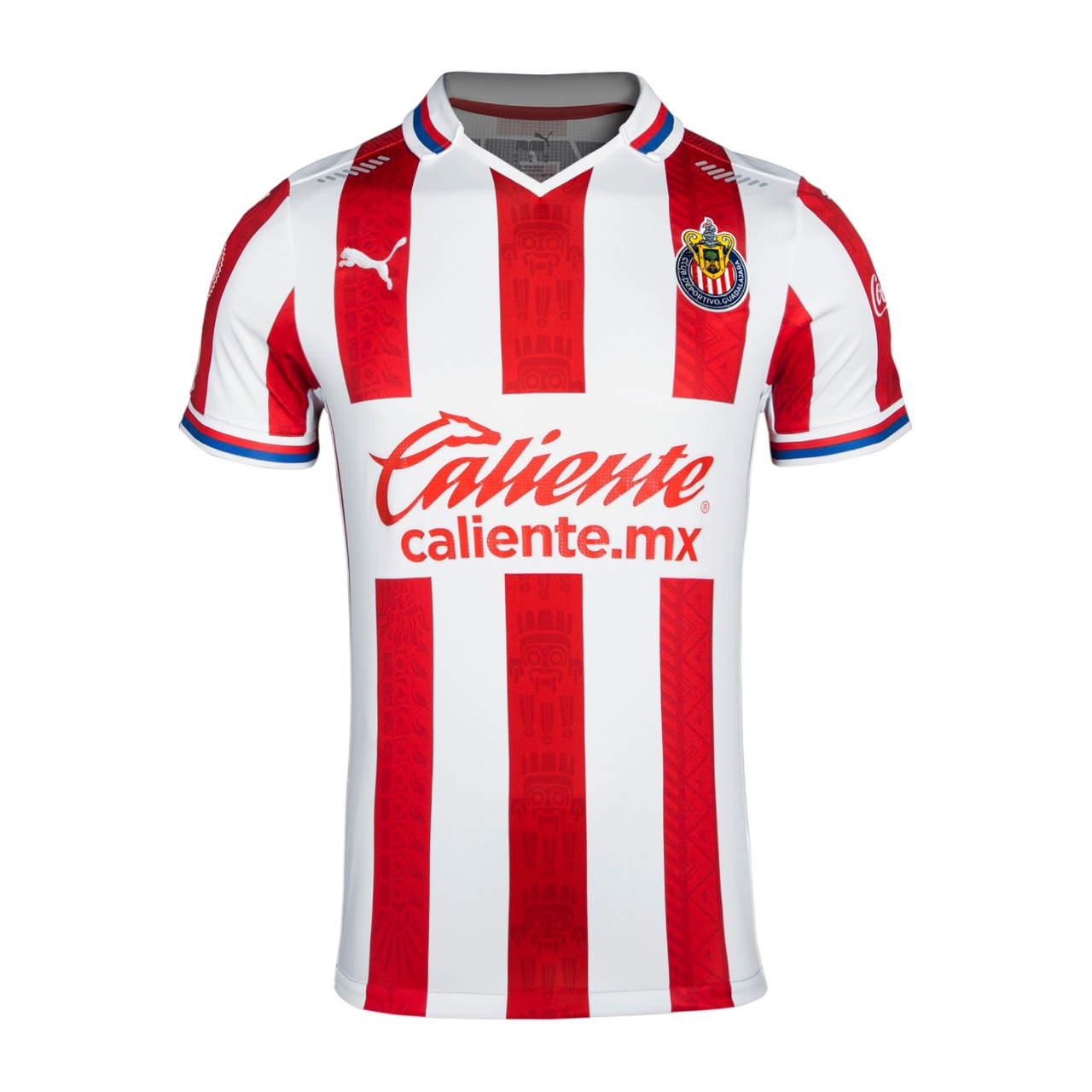 JERSEY DE CHIVAS DEL GUADALAJARA PUMA LOCAL 2020-2021 VERSION JUGADOR PRO