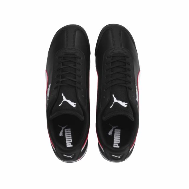 TENIS PUMA ROMA FERRARI DE CABALLERO CASUALES NEGROS 
