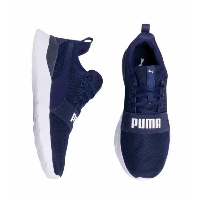 TENIS DE HOMBRE PUMA ANZARUN RUNNING AZULES MODA 2021