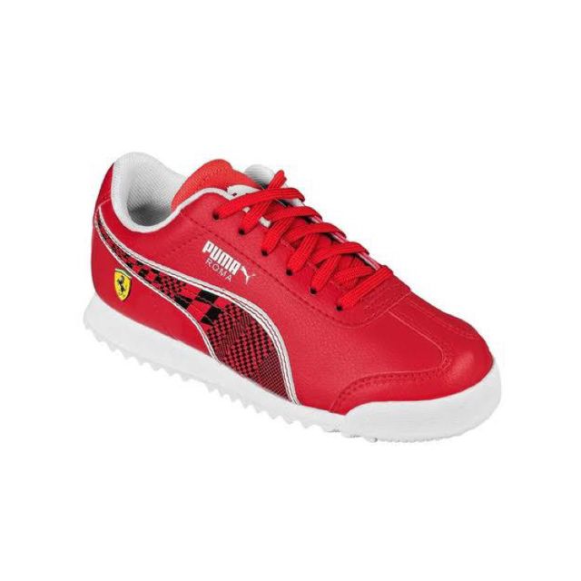 TENIS ROMA FERRARI PUMA UNISEX CASUAL ROJO