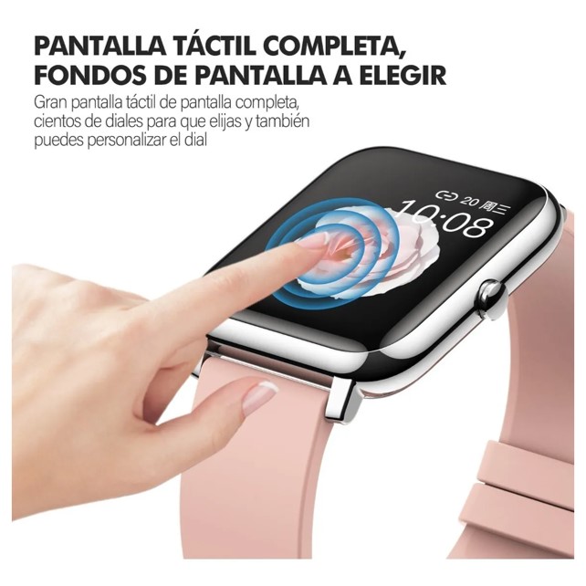 Reloj Inteligente Deportivo resistente al agua Con Bluetooth