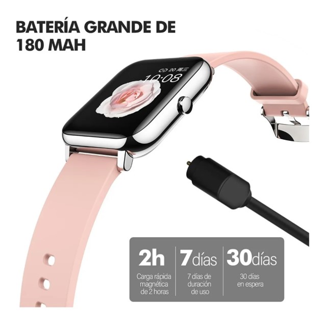 Reloj Inteligente Deportivo resistente al agua Con Bluetooth